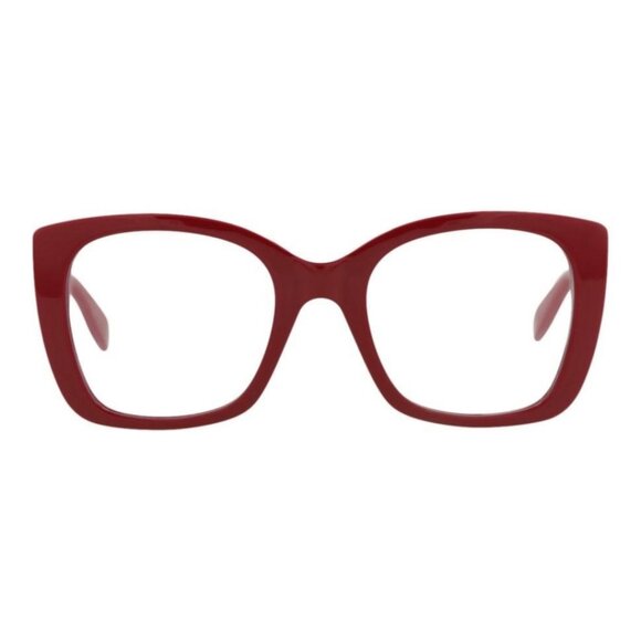 Alexander McQueen Womens Square/Rectangle Red Red Transparent Fashion Designer - Picture 1 of 4